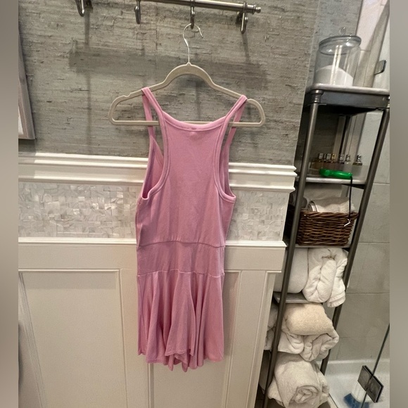 NWT new medium Anthropologie daily practice half pipe mini dress pink sleeveless - Picture 14 of 17